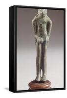 Kouros in Bronze, from Fonte Veneziana, Arezzo-null-Framed Stretched Canvas