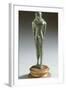 Kouros in Bronze, from Fonte Veneziana, Arezzo-null-Framed Photographic Print