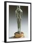 Kouros in Bronze, from Fonte Veneziana, Arezzo-null-Framed Photographic Print