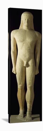 Kouros, Sculpture, from Delos-null-Stretched Canvas