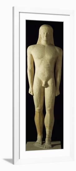 Kouros, Sculpture, from Delos-null-Framed Giclee Print