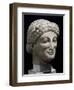 Kouros, Youth Head, known as Biscari Head, from Lentini, 7th-3rd Century BC-null-Framed Giclee Print