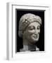 Kouros, Youth Head, known as Biscari Head, from Lentini, 7th-3rd Century BC-null-Framed Giclee Print