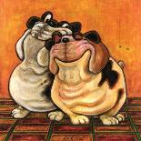 Bulldogs in Love-Kourosh-Photographic Print