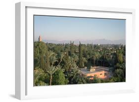 Koutoubia Gardens, Marakesh, Morocco-Vivienne Sharp-Framed Photographic Print