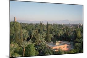 Koutoubia Gardens, Marakesh, Morocco-Vivienne Sharp-Mounted Photographic Print