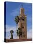 Koutoubia Minaret and Mosque, Marrakesh, Morocco, North Africa, Africa-Poole David-Stretched Canvas