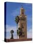 Koutoubia Minaret and Mosque, Marrakesh, Morocco, North Africa, Africa-Poole David-Stretched Canvas