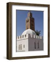 Koutoubia Minaret, Marrakesh, Morocco-De Mann Jean-Pierre-Framed Photographic Print