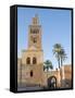 Koutoubia Mosque, UNESCO World Heritage Site, Marrakech (Marrakesh), Morocco, North Africa, Africa-Nico Tondini-Framed Stretched Canvas