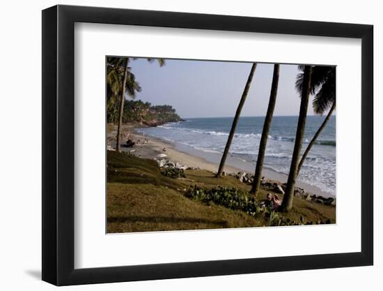 Kovalam Beach, Trivandrum, Kerala, India, Asia-Balan Madhavan-Framed Photographic Print