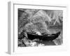 Kovalum, Kerala, India, Boat in Village-Elisa Cicinelli-Framed Premium Photographic Print