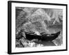 Kovalum, Kerala, India, Boat in Village-Elisa Cicinelli-Framed Photographic Print