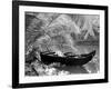 Kovalum, Kerala, India, Boat in Village-Elisa Cicinelli-Framed Photographic Print