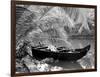 Kovalum, Kerala, India, Boat in Village-Elisa Cicinelli-Framed Photographic Print