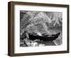 Kovalum, Kerala, India, Boat in Village-Elisa Cicinelli-Framed Photographic Print