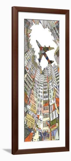 Kowloon Walled City-null-Framed Art Print