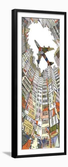 Kowloon Walled City-null-Framed Premium Giclee Print