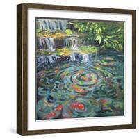 Koy Carp, Thailand, 2018-Andrew Macara-Framed Giclee Print