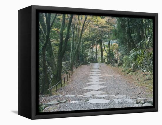 Kozanji Temple, Kyoto, Japan-Rob Tilley-Framed Stretched Canvas