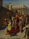 Triumphal Procession of Haman, 1875-Kozma Nikiforovich Kudryavtsev-Stretched Canvas