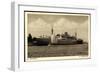 Kpm Line, Dampfer Colombia Am Hafen Von Kopenhagen-null-Framed Giclee Print