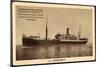 Kpm Line, S.S. Venezuela, Stoomboot, Dampfer-null-Mounted Giclee Print