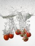 Tomatoes Falling into Water-Kr?ger & Gross-Laminated Photographic Print