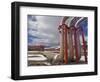 Krafla Geothermal Power Station, Kroflustod, Near Lake Myvatn, North Area, Iceland, Polar Regions-Neale Clarke-Framed Photographic Print