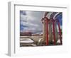 Krafla Geothermal Power Station, Kroflustod, Near Lake Myvatn, North Area, Iceland, Polar Regions-Neale Clarke-Framed Photographic Print