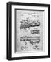 Krag Jãrgensen Repeating Rifle Patent Print-Cole Borders-Framed Art Print