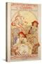 Krajinska Vystava V Ivancicich, 1912-Alphonse Mucha-Stretched Canvas