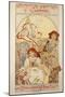 Krajinska Vystava V Ivancicich, 1912-Alphonse Mucha-Mounted Giclee Print