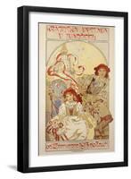 Krajinska Vystava V Ivancicich, 1913-Alphonse Mucha-Framed Giclee Print