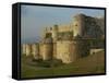 Krak Des Chevaliers, UNESCO World Heritage Site, Syria, Middle East-Woolfitt Adam-Framed Stretched Canvas