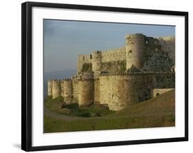 Krak Des Chevaliers, UNESCO World Heritage Site, Syria, Middle East-Woolfitt Adam-Framed Photographic Print