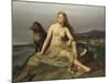 Kraka (Aslaug, Aslog), by Winge, Marten Eskil (1825-1896). Oil on Canvas, 1862. Dimension : 160X217-Marten Eskil Winge-Mounted Giclee Print