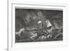 Kraken Attacking a Sailing Vessel During a Storm-E. Etherington-Framed Photographic Print