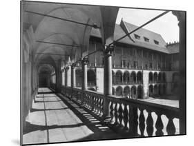 Krakow Castle Arcades-null-Mounted Photographic Print