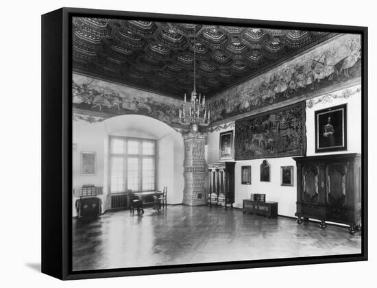 Krakow Castle Hall-null-Framed Stretched Canvas