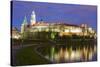Krakow City in Poland, Central Europe-George D.-Stretched Canvas
