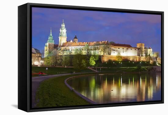 Krakow City in Poland, Central Europe-George D.-Framed Stretched Canvas