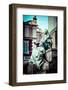 Krakow - Fragments of the Monument of Adam Mickiewicz.-Curioso Travel Photography-Framed Photographic Print