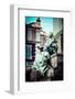 Krakow - Fragments of the Monument of Adam Mickiewicz.-Curioso Travel Photography-Framed Photographic Print