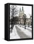 Krakow Historic Center, Poland, Europe-Oliviero Olivieri-Framed Stretched Canvas