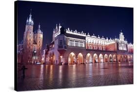 Krakow Main Square-duallogic-Stretched Canvas