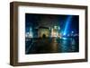 Krakow Old City at Night-bloodua-Framed Photographic Print