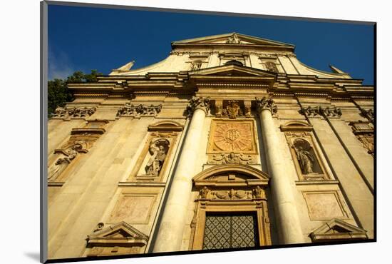 Krakow Old Town Church-watchtheworld-Mounted Photographic Print