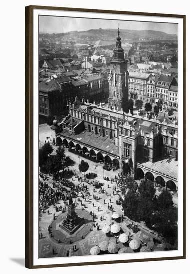 Krakow's Market Square-null-Framed Premium Photographic Print