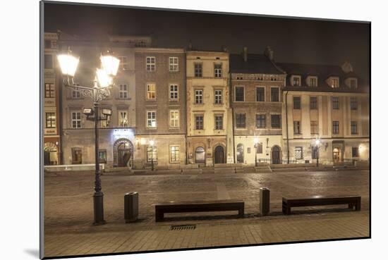 Krakow: Small Market Squarek near Main Market Square-Eunika-Mounted Photographic Print